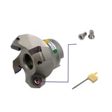 MZG KM12R50-22-4T KM12R63-22-4T KM12R80-27-5T Feeding Alloy End Mill Clamped Fast Face Milling Cutter Machine Tools Accessories