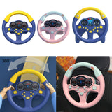 Multifunctional Steering Wheel Toy Kids Interactive Toys, with Sound Kids Electric Wheel Toy for Kids 3+ Boys Girls Children