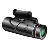 50X60 HD Monocular Zoom Night Vision Telescope With Lamp Lighting And Night Laser Hunting Scopes Spyglass For Hunting Camping