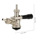 Beer Brewing Equipment Beer Keg Coupler D Type System with Safety Pressure Relief Valve for US Domestic