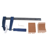 Stainless Steel Guitar Repair Luthier Tool Fret Press Caul without Inserts
