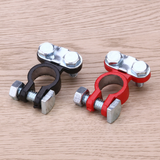 2pcs Professional Zinc Alloy Accumulator Terminal Ends Battery Cable Terminal Battery Cable Ends for Car Vehicle Auto