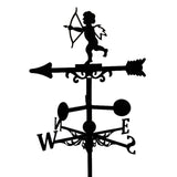 Outdoor Cupid Weather Vane Weather Vane Retro Roof Garden Outdoor Decoration Building Decoration Craft
