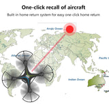 New 8602 Drone Aerial Photography Remote Control Quadcopter With Camera WiFi Transmission Kid Toy GIft APP Control Black White
