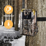 HC900M20MP Hunting Cameras 1080P Tracking Wildlife Trail Camera Photo Traps Night-Vision Hunting Cameras Waterproof IP65