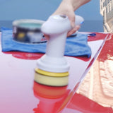 80W Cordless Handheld Portable Electric Car Polisher Waxing Machine 6-Speed Adjustment Sofa Furniture Electrical Wood Floor Care