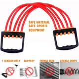 Profession Expander Resistance Bands Workout Chest Muscle Crossfit Resistance Band Can Removable Latex Tube Spring Exerciser
