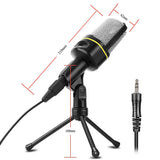 Condenser Microphone Professional Recording Microphone with Tripod Stand for Broadcasting,Chat,Video Conference,YouTube