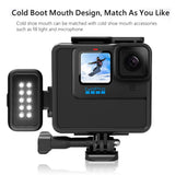 Side Power Supply 4800mah Expansion Battery 2-in-1 Mobile Power Bank With Protective Frame Accessories Compatible For Gopro 9/10