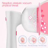 Electric Breast Massager Infrared Heating Therapy Vacuum Pump Cup Enhancement Enlargement Chest Massage Breast Massager Tool