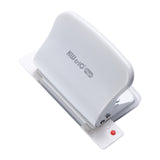 10-Hole Paper Punch Handheld Metal Puncher Support Multiple 20/26/30 Hole Punching 10 Sheet Capacity 5.5mm Aperture for A4 A5 B5