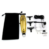 Kemei New All Metal Professional Hair Clipper Men USB Electric Cordless Hair Trimmer T-Blade carving Bald head Hair cut Machine