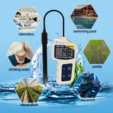 DO-510 Digital Dissolved Oxygen Analyzer Oxygen Concentration Dector 0.0~255% ATC DO Tester Water Quality Meter 0.00~19.99mg/L