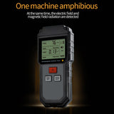 ET825 Electromagnetic Radiation Detector LCD Display Portable Counter Emission Dosimeter Professional Testing for Household