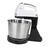 Electric Hand Mixer 7-Speed Mini with Bucket Stand Mixer for Baking Cake Hand Blender Dough Mixer Food Mixer Mixer Blender Ice