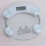 Digital Body Scale High Accuracy Weight Scale For Body Weight Healthkeep Bathroom Scale Round Transparent Scale