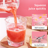 Portable Electric Orange Juicers Blender Bottle Mixer Mug USB Rechargeable Small Fruit Blender Juicer Machine Exprimidor Limon