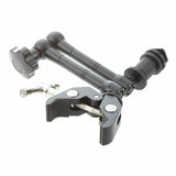 Used to install HDMI monitor, LED light, camera flash, camera DSLR, super clamp 11-inch adjustable magic articulated arm clamp,