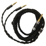 Headphone Cable 8 Core Balanced 4.4mm to Dual 3.5mm Earphone Cable Replacement For MDR Z7 Z1R for Teloon D7200 D600 D9200