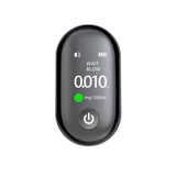 Alcohols Detector Non-Contacting Breath Blow Tester TFT High-Sensitive Electronic Breathalyzer with 3-Color Indicator Light