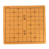 Chinese Chess Set Solid Ebony Pieces Chessman Portable Travel Family Board Game Set For Kid Adult Chess Gift