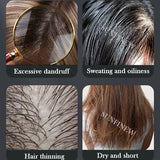 Mini Hair Care Scalp Applicator Comb for Medicine Scalp Scalp Massager Liquid Guide Comb Hair Comb Brush Promote Hair Growth New