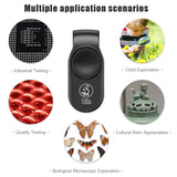 APEXEL 100X Microscope Lens Mobile Phone Macro Lens High Magnification LED Mini Pocket Portable Lens For iPhone Most Smartphones
