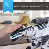 K9 Intelligent Dinosaur Fighting Robot Infrared Remote Control Programmable Touch-sense Music Dance Toy for Kids LE NENG TOYS