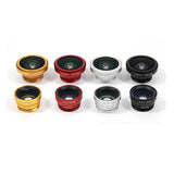 Fish Eye Lens Wide Angle Macro Fisheye Lens Zoom For Phone Camera Lens Kit