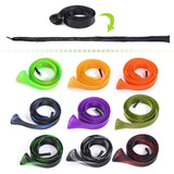 Lixada 10 Pack 170cm Fishing Rod Cover Spinning Rod Sleeve Cover Fishing Pole Sock Pole Glove Casting Ice Fishing Rod Protector