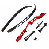 63 Inch Recurve Bow 18-34 Lbs Hunting Bow Outdoor Sport Recurve Bow Archery Hunting Shooting Section Divided Left or Right Hands