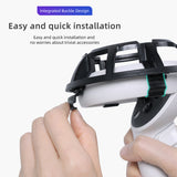 1 Pair Anti-Collision VR Grip Handle Ring Bumper Cover for Oculus Quest 2