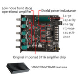 2X50W+100W Bluetooth 5.0 TPA3116D2 Power Subwoofer Amplifier Board 2.1 Channel Class TPA3116 Audio Stereo Equalizer Amp