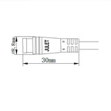 Dropship-2 Pcs Electric Bicycle Extension Cable Male to Female Waterproof Cable Ebike Extension Cable Connector, 3 Pin &amp; 4 Pin