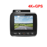 4K Dual Dash Cam Built-in WiFi Front 4K/2K 1080P Dual Dash Camera for Carswith WiFi GPS, 2 inch IPS screen,G-sensor,night vision