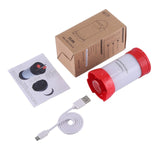 Camp Lamp LED Camping Light USB Rechargeable Flashlight Dimmable Spotlight Work Light Waterproof Searchlight Emergency Torch