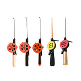 Portable Ice Winter Fishing Rod With Reel Anti-slip handle Outdoor Sportfish Pole Fishing Accessories