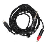 Double Needle 8 Core Balanced OCC Silver Plated Audio Cable for Sennheiser HD600/ HD580/ HD650/ HD660s Headphones