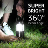 30LED Emergency Light Portable Lantern Tent Lamp Waterproof Camping Light Powered By 3*AA Battery  Working Lighting Flashlight