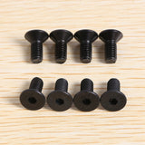 Dropship-8Pcs MTB Bike Lock Shoe Cleat Mounting Screw for Shimano SPD Self-Locking Pedal Lock Steel Black