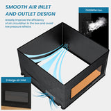 ATOMSTACK FB2 Laser Engraver Closure with Vent Foldable Fireproof Dust-proof Smoke Exhaust Extended Smoke Pipe 700x700x460mm