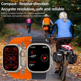 HK8 Pro MAX Ultra Smart Watch Men Series 8 49mm 2.12 Inch Amoled Screen High Refresh Rate NFC Women Sport Compass Smartwatch
