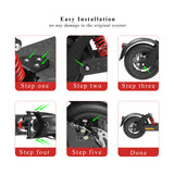 Rear Shock Absorber for Scooter Rear Spring Shock Absorber Replacement Accessories Compatible with Pro/Pro2 Electric Scooters