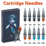 Tattoo Kit Professional Rotary Tattoo Machine Pen Kit with Cartridges Needles Permanent Makeup Tattoo Machine Set for Body Art