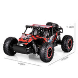 2.4G 4WD RC Car Remote Control Off-Road Truck Rechargeable High Speed Vehicle Toys Four Wheels Off-Road Vehicle Waterproof