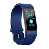 Smart Wristband 115 Plus Blood Pressure Smart Watches Fitness Tracker Heart Rate Monitor Smart Band Activity Tracker