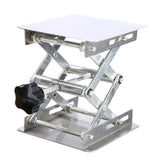 Stainless Steel Lift Lifting Lab Platform Stand Lifter For Router Bench Table Woodworking Easy To Use Stable Lifting Position