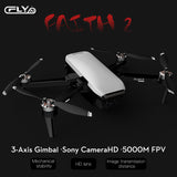 FAITH2 New GPS Drone 4K HD Dual Camera 3-Axis Gimbal Brushless Motor RC Distance 5000M Aerial Photography Foldable Quadcopter