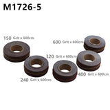 M14/M10 Iron Angle Grinder Sanding Belt Adapter Accessories of Sanding Machine Grinding Polishing Machine with 5pcs Sanding Belt
