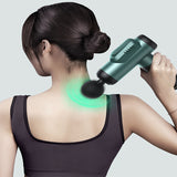 Mini Massage Gun Muscle Massage Relax One-Key Control Electric Body Neck Back Massager Professional Fascia Gun